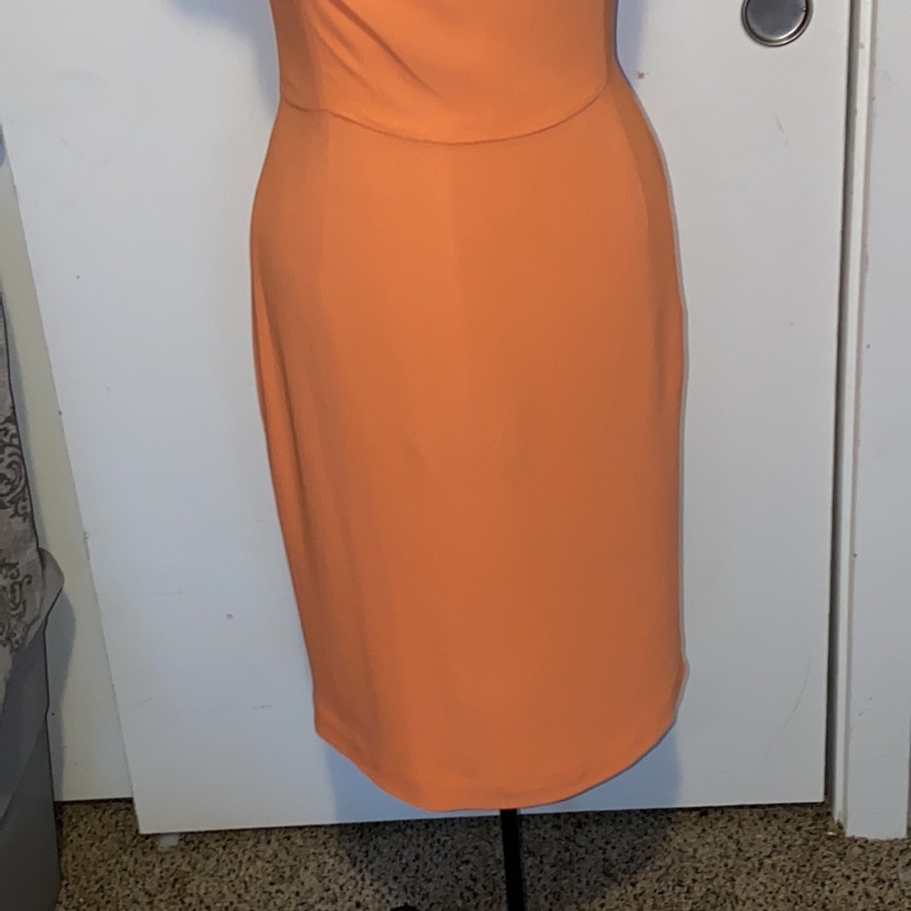 VIKTOR & ROLF ORANGE MIDI DRESS SMALL - Picture 3 of 16